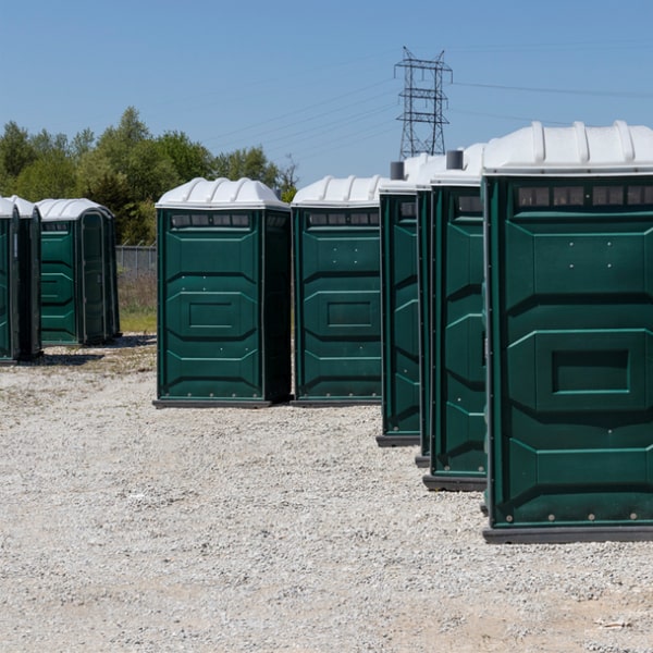 what is the difference between a standard event restroom and a luxury event restroom